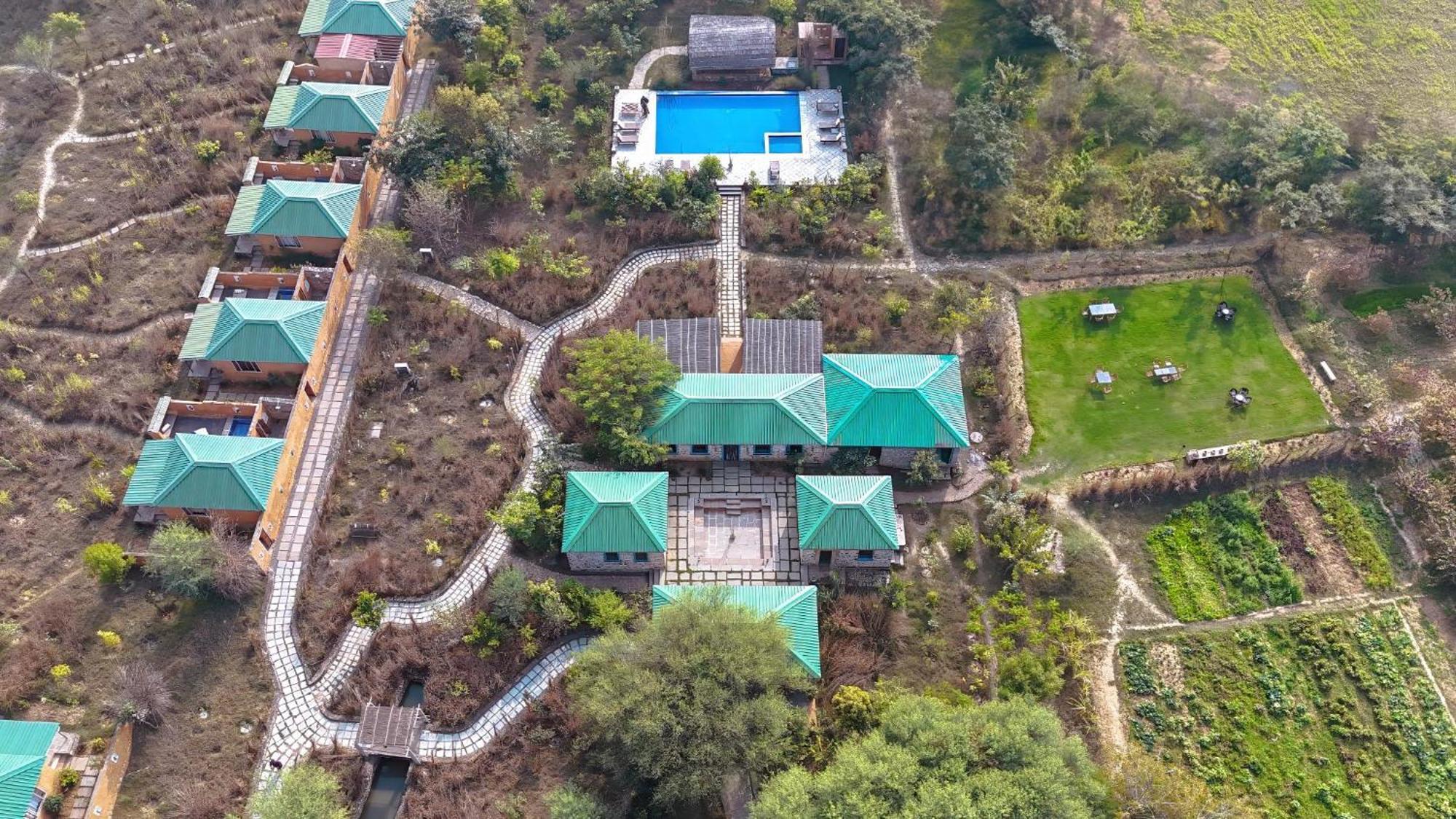 Bagh Serai - Rustic Cottage With Private Pool Sawai Madhopur Exterior photo