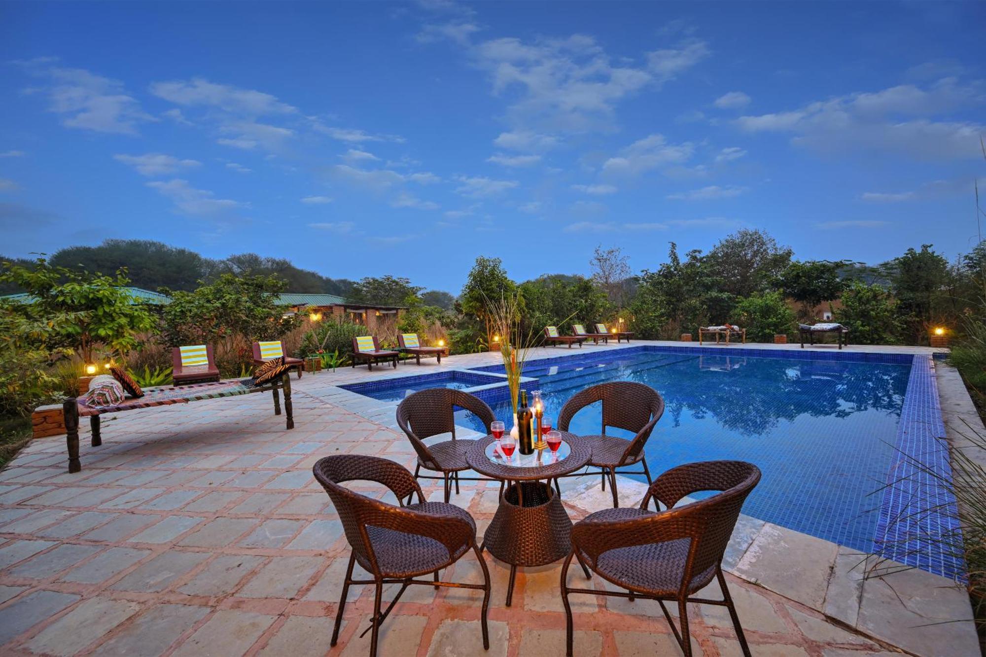 Bagh Serai - Rustic Cottage With Private Pool Sawai Madhopur Exterior photo